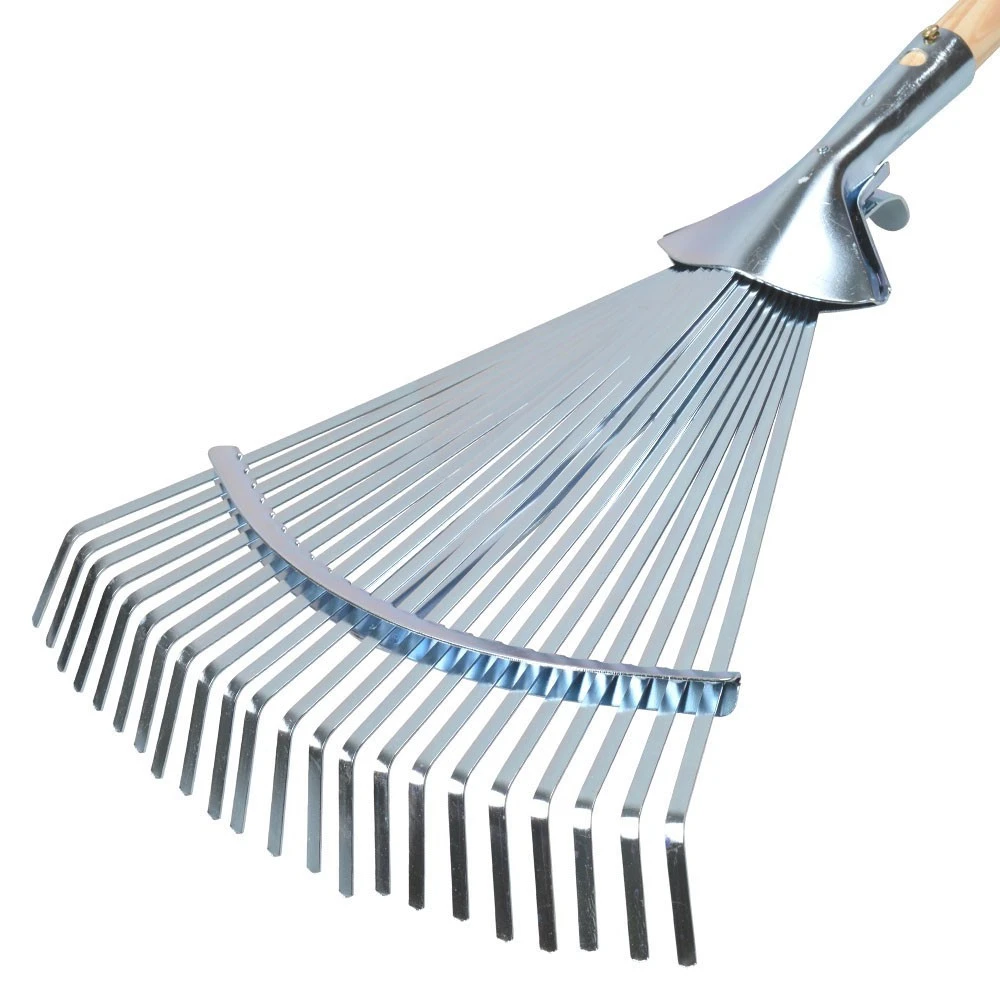 Laubbesen verstellbar 22 Zinken aus Stahl Laubbesen Verstellbar 22 Zinken Aus Stahl -Germania