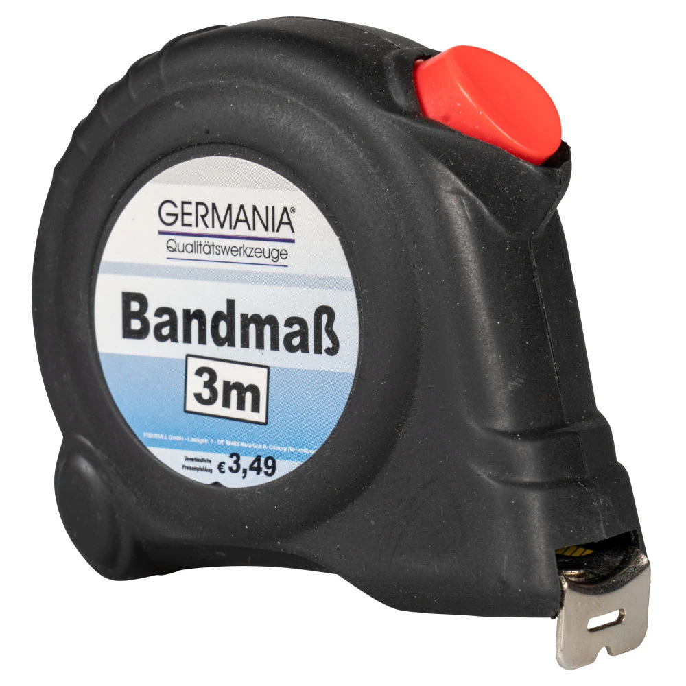 Maßband 3m Metall Autostop Softgrip Bandmaß Rollbandmaß Rollmaßband Messband Maßband 3m Metall Autostop Softgrip Bandmaß Rollbandmaß Rollmaßband Messband -Germania