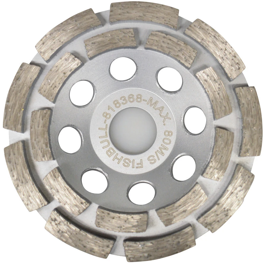 GERMANIA Diamantschleifteller zweireihig, 115 x 22,23 mm GERMANIA Diamantschleifteller Zweireihig, 115 X 22,23 Mm -Germania