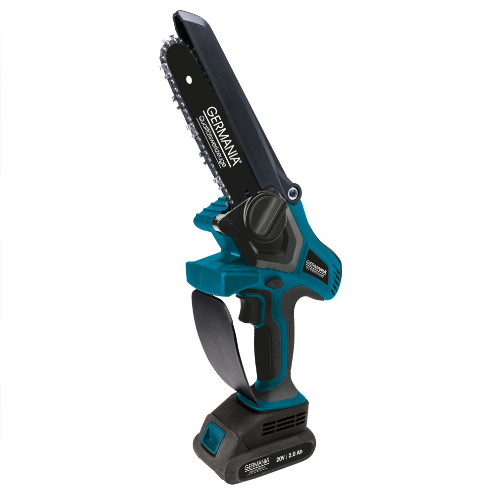 GERMANIA Plattform Akku Mini-Kettensäge 20 V GERMANIA Plattform Akku Mini-Kettensäge 20 V -Germania