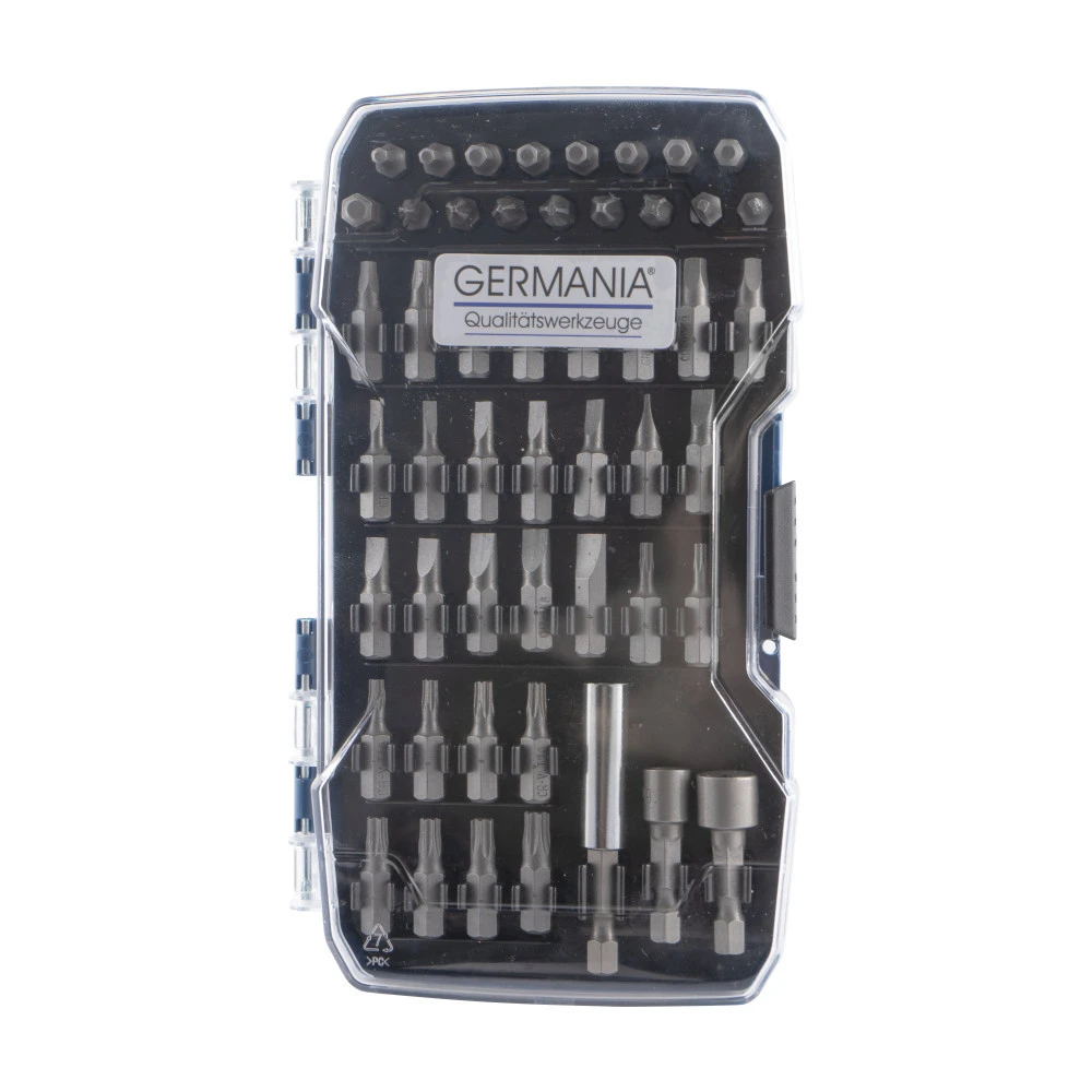 GERMANIA Bit- und Steckschlüssel-Satz 50-teilig GERMANIA Bit- Und Steckschlüssel-Satz 50-teilig -Germania GE51216 4046281512166 233500001 50tlg Bit Satz 1 1000