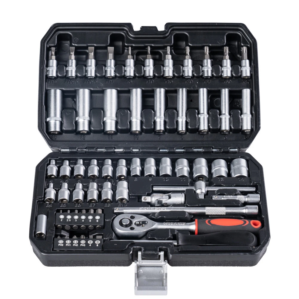 GERMANIA Steckschlüsselsatz 58-teilig mit Koffer GERMANIA Steckschlüsselsatz 58-teilig Mit Koffer -Germania